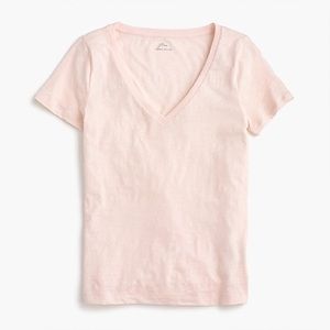 Vintage cotton V-neck T-shirt